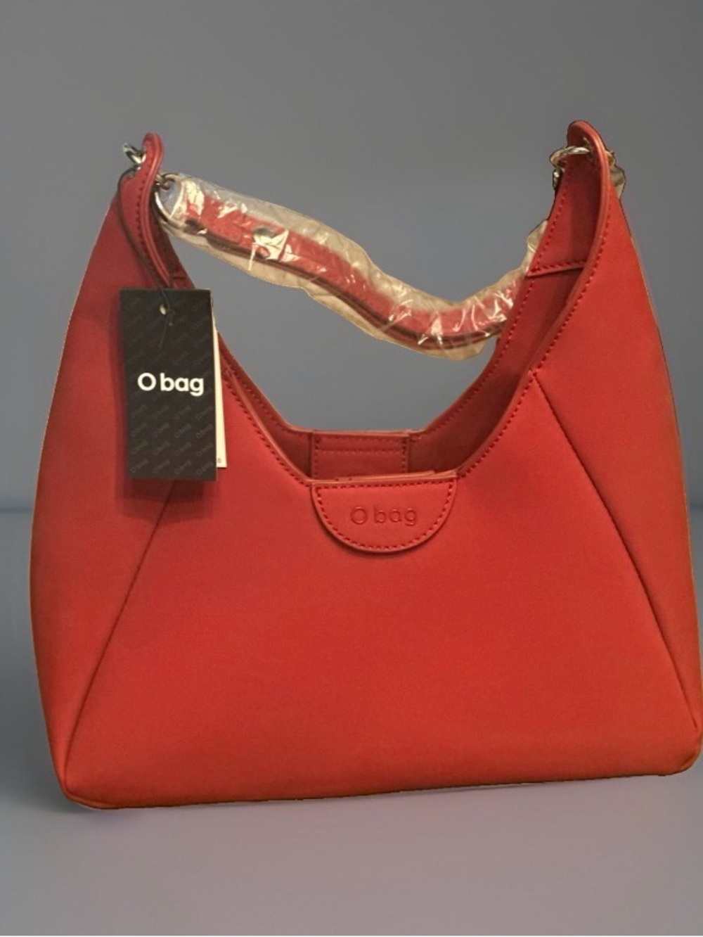 O BAG Red Hobo Bag - NWT Women's Shoulder Handbag